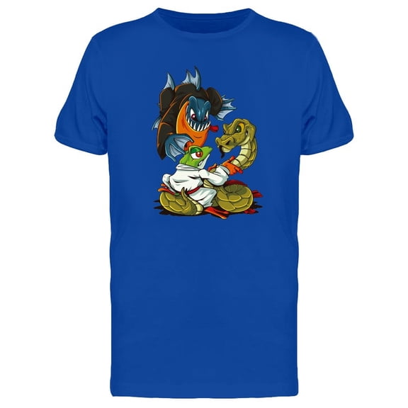 Fight Of Cool Amazon Animals Tee Men's -Image by Shutterstock