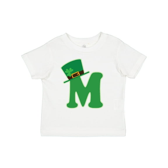 Inktastic Irish St Patricks Day Letter M Monogram Boys or Girls Toddler T-Shirt