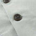 thumbnail image 3 of TSSOE Toddler Boys 3Piece Formal Dresswear Suit Long Sleeve Dress Shirt +Tuxedo Vest +Pants Baptism Grey 90, 3 of 7