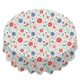 thumbnail image 2 of Pioneer Flower Floral Print Pattern Round Tablecloth 60 X 60 Inch, Wrinkle Resistant Wipeable Table Cloth for Kitchen Dining Picnic Patio Party, 2 of 6