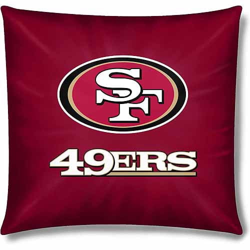 NFL San Francisco 49ers Official 15" Duck Toss Pillow, 1 Each
