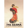 thumbnail image 2 of Unknown 18x24 Gold Ornate Wood Framed with Double Matting Museum Art Print Titled - The Geisha: Mr. George Edwardes Company, 2 of 4