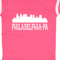 thumbnail image 4 of Inktastic Philadelphia Pennsylvania Skyline Pa Cities Boys or Girls Baby Bodysuit, 4 of 5