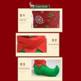thumbnail image 3 of Inteprter Cubiertas para pies de de decoración navideña, cubiertas para pies de mesa, tela sin ruido, suministros para vacaciones, accesorios Kits de decoración para fiestas Inteprter HA070444-00, 3 of 6