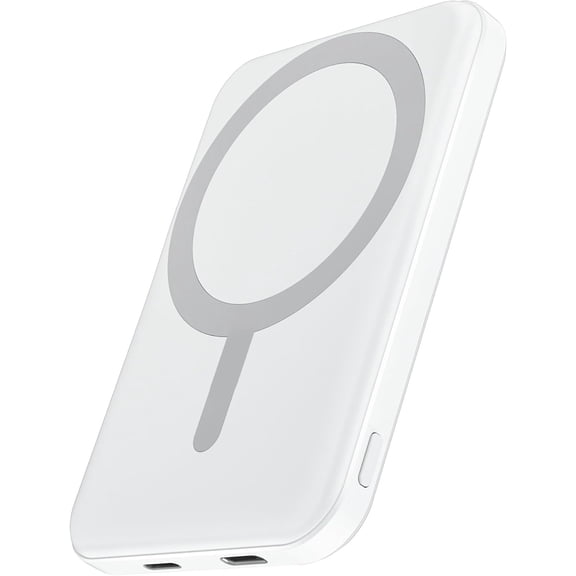 for MagSafe Power Bank 5000mAh, Ultra-Slim Magnetic Portable Charger