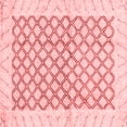 thumbnail image 1 of Ahgly Company Indoor Square Abstract Red Modern Area Rugs, 4' Square, 1 of 4