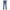 Blue, variant on Jeans Men Classic Stretchy Sporty Casual Work Denim Jeans Straight Leg Regular Fit Solid Color Men's Pants