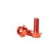 thumbnail image 2 of sweethay Tornillo de soporte para botella de agua de bicicleta de aleación de aluminio, 2 piezas, tornillos anodizados hexagonales de Color Bombillas para automóviles Naranja, 2 of 6