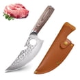 thumbnail image 1 of Kitchen Chef Knife 6-inch 5Cr15 High Carbon Steel Slicing Cutting Butcher Knives for Chopping Slicing Meat Vegetable Cooking Tool, 1 of 5