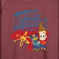 thumbnail image 3 of Jimmy Neutron - Adventures of Jimmy Neutron - Ladies French Terry Long Sleeve Shirt, 3 of 5