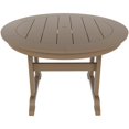thumbnail image 2 of Paradise Table à Manger Ronde en Plastique HDPE 47 Pouces pour Extérieur, 2 of 5