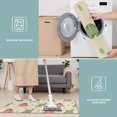 thumbnail image 6 of Green and Pink Dinosaur Pattern Kitchen Rugs Sets Of 3,Kitchen Runner Rugs Non Skid Washable,Decorative Kitchen Floor Mats for Kitchen,Sink,Laundry,17"x30"+ 17"x47" + 17"x59", 6 of 6