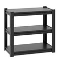 thumbnail image 4 of 40-50 Gallon Fish Tank Stand - Metal Aquarium Stand, 31.5 "L x 18 "W x 34"H Adjustable Heavy Duty Reptile Tank Stand, Adjustable 3-Tier Fish Tank Rack Shelf for Home Office, Tank Not Included, 4 of 10