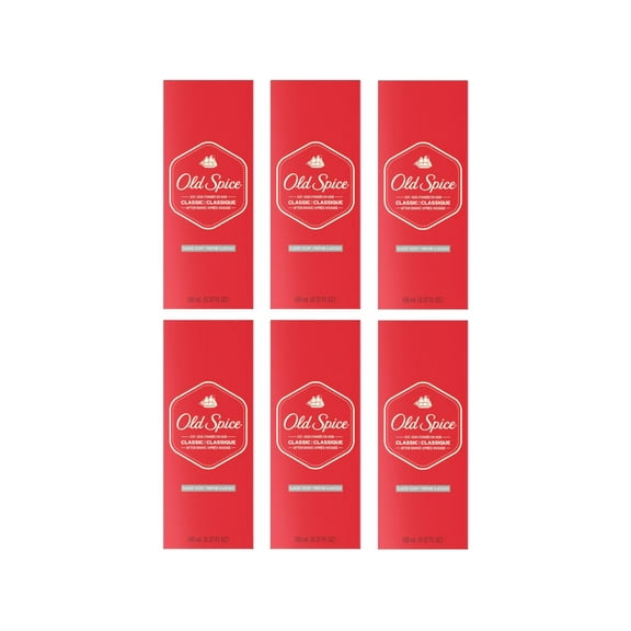 Old Spice Classic Scent After-Shave, 4.25 Fl. Oz. - Pack of 6
