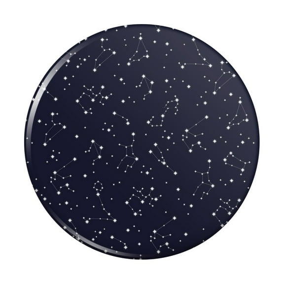 Stars and Zodiac Constellations Pattern Kitchen Refrigerator Locker Button Magnet