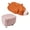Brown, variant on Suodoka Cute Animal Footstool with Soft Padded Cushion Prevent Slip Feet Small Footrest Stool for Kids Adults Dinosaur 11.8in / 30cm