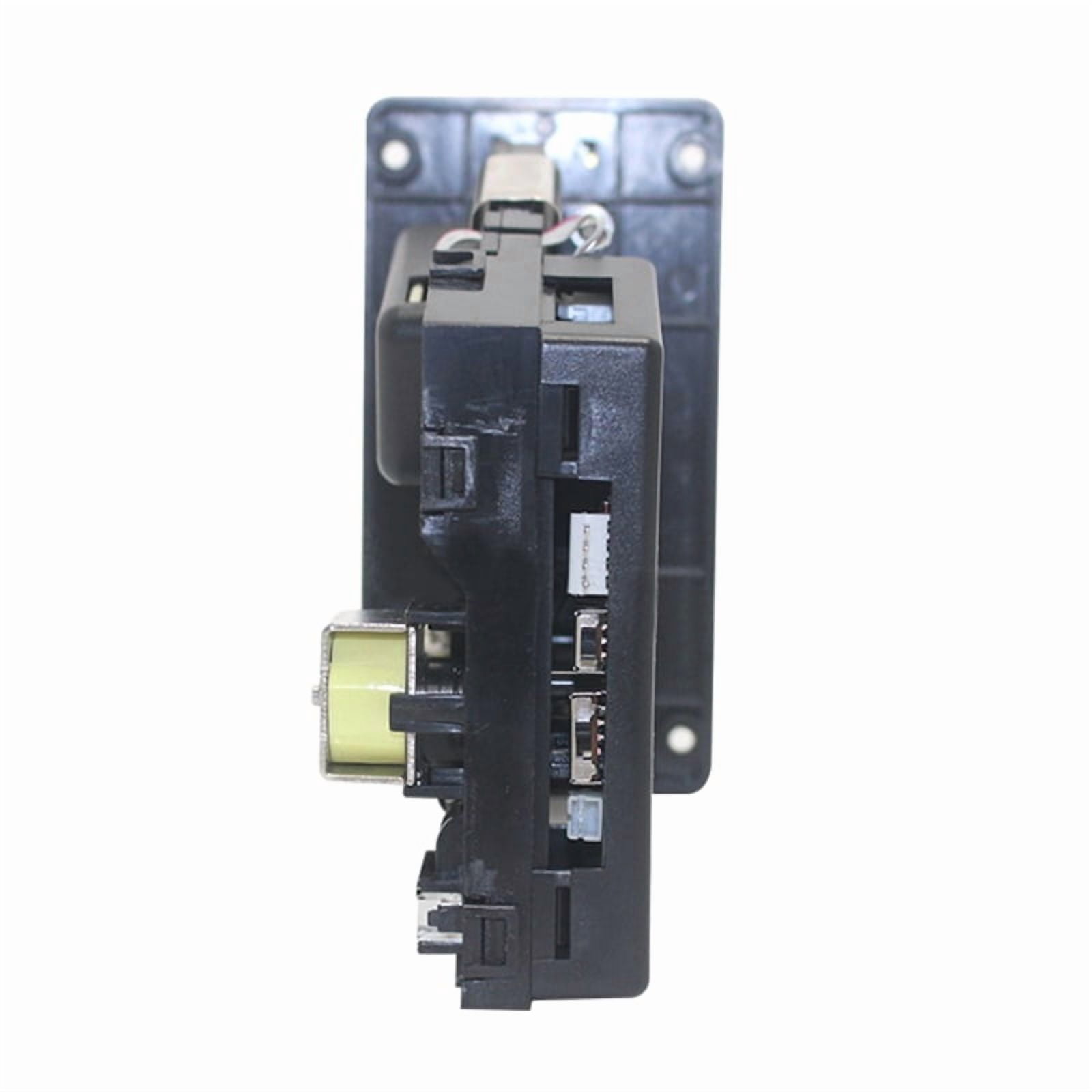 Coin Acceptor 2-Pack, Multiple Values Coin Validator for Gaming Machine, Vending Kiosk & Washer Receiver, Metal Build