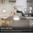 thumbnail image 1 of TUYA WiFi Smart Wall Touch Light Switch Panel for Alexa Google Home 1/2/3/4 gang, 1 of 3