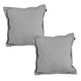 thumbnail image 1 of Cojin Decorativo Cuadrado Set de 2 Rivo Gris, 1 of 4