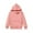 Pink, variant on Eltusu Girls Hoodies, Long Sleeve Pullover Solid Color Loose Girls Sweatshirts Pink Size 7-8 T