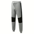 thumbnail image 6 of Dagugfen Sweatpants for Men Drawstring Baggy Color Block Comfy Fashion Jogger Workout Climbing Pants, 6 of 6