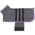 thumbnail image 1 of Dog Bathrobe Towel Soft Super Absorbent Bath Robe Drying Moisture Pajamas For Dog New, 1 of 2