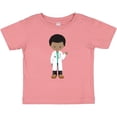 thumbnail image 3 of Inktastic African American Boy, Doctor, Lab Coat, Medicine Boys Baby T-Shirt, 3 of 5
