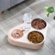 thumbnail image 5 of Juego De Cuencos Para Comida Con Botella De Agua Para Mascotas, Boquilla De Recarga De Agua Automática, Cuencos Triples Para Gatos De Fácil Limpieza, Higiénicos Para Suministros, 5 of 7