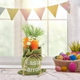 thumbnail image 4 of Easter Decoration - Carrot Table Label & Fabric Carrot Set, 4 of 5
