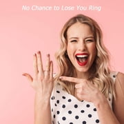 Supertina Ring Sizers for Loose Rings Women Men 12 pack, Silicone Ring Size Adjuster, Clear