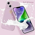 thumbnail image 6 of for iPhone 14 Plus Case Cute Slim Shockproof Phone Case with Wireless Charging Support and Protection, Purple, 6 of 14