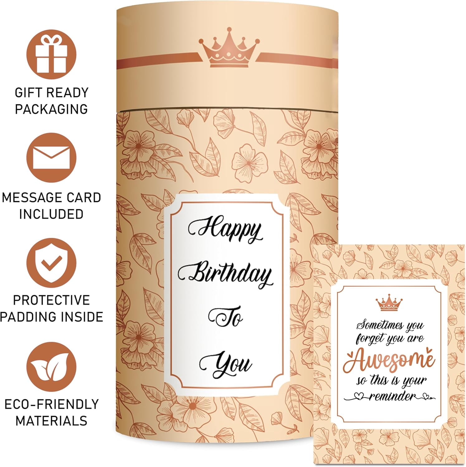 Vintage Engraved Wine Glass - 60th Birthday Gifts for Women