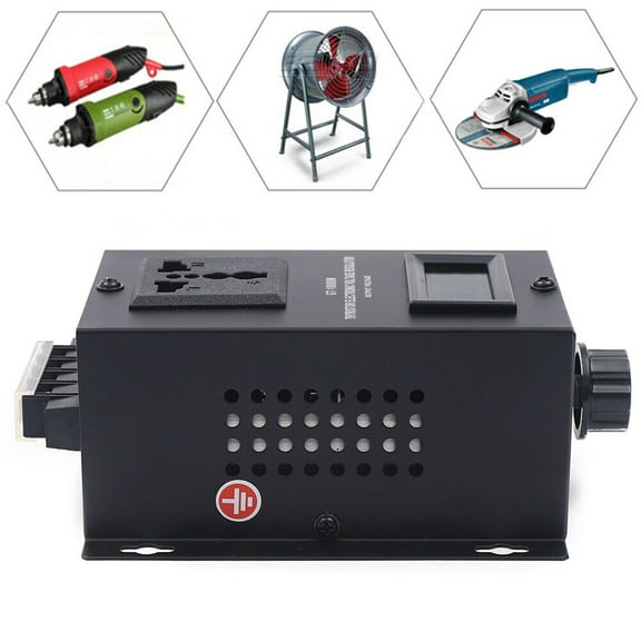 AC 110V 10000W Variable Voltage Regulator Dimmer Motor Speed Controller SCR