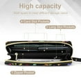 thumbnail image 4 of Womens Wallet Bifold Ladies Cluth Bag Wristlet Wrist Strap Long Purse Butterfly Flower Design, 4 of 6