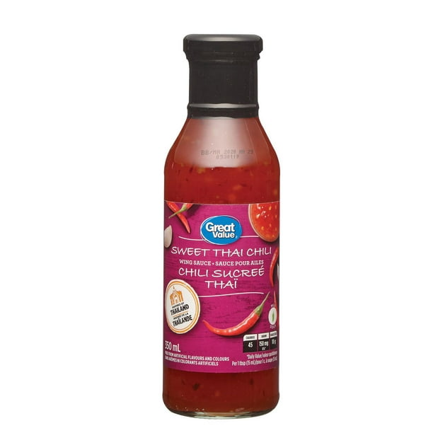Great Value Sweet Thai Chili Wing Sauce, 350 mL Walmart.ca