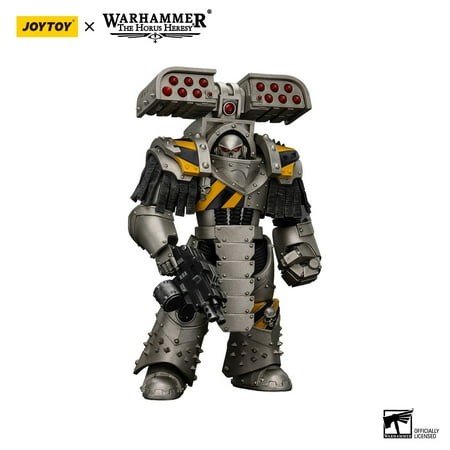 JOYTOY Warhammer 40K Iron Warriors Tyrant Siege Terminator with Rocket launcher Collection Model