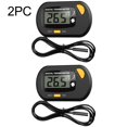 thumbnail image 1 of 2PC Digital Aquarium Fish Tank Thermometer Temperature Freezer Water Gauge, 1 of 1