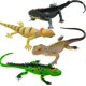 thumbnail image 1 of 4 piezas de simulación de lagarto grande, camaleón del desierto, juguete elástico de plástico de 14 pulgadas de largo, lagarto, 1 of 5
