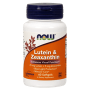 NOW Supplements, Lutein & Zeaxanthin with 25 mg Lutein and 5 mg