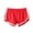Red, variant on Women Sports Shorts Workout Yoga Shorts Casual Solid Summer Active Hot Pants Army Green, L