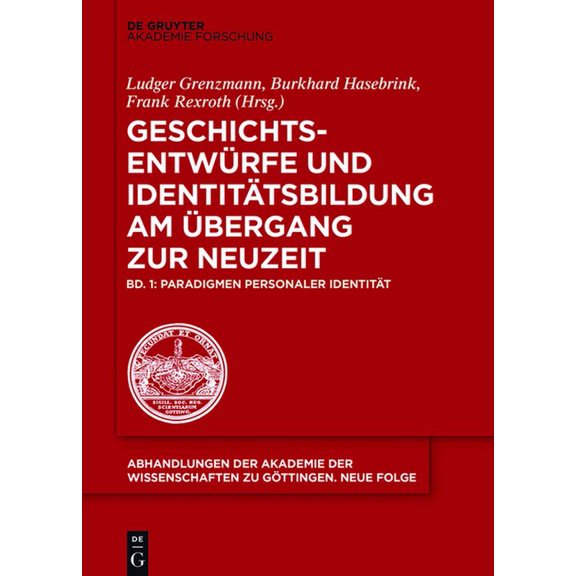Abhandlungen der Akademie der Wissenscha Paradigmen personaler Identität, Book 41, (Hardcover)