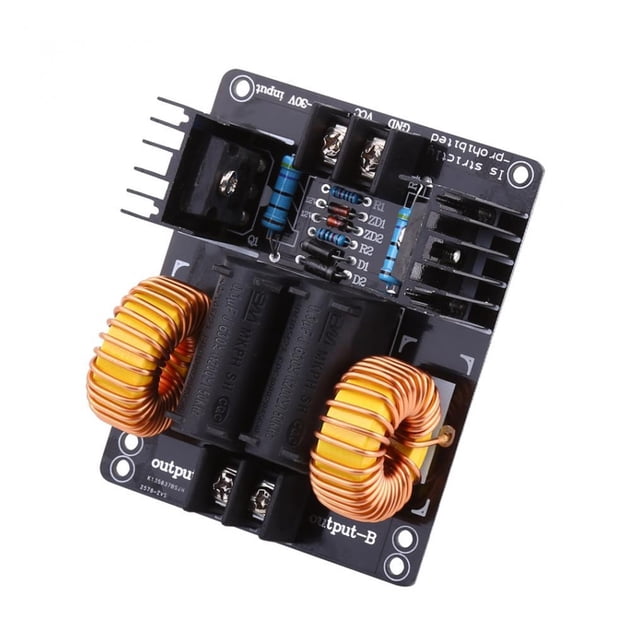 DC12-30V 1000W 20A ZVS Chauffage à Induction Alimentation Électrique Module de Chauffage Basse Tension