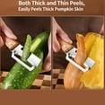 thumbnail image 5 of 2-in-1 Wooden Vegetable and Fruit Peeler with Stainless Steel Blade and Bottle Opener, Ergonomic Kitchen Tool for Efficient Prep, 5 of 8
