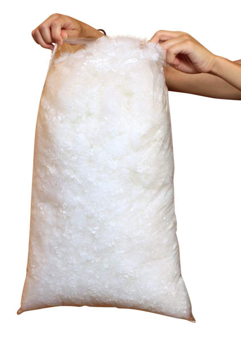 Big Plush 8 Ounces Premium Polyester Fiber White Fiberfill Stuffing