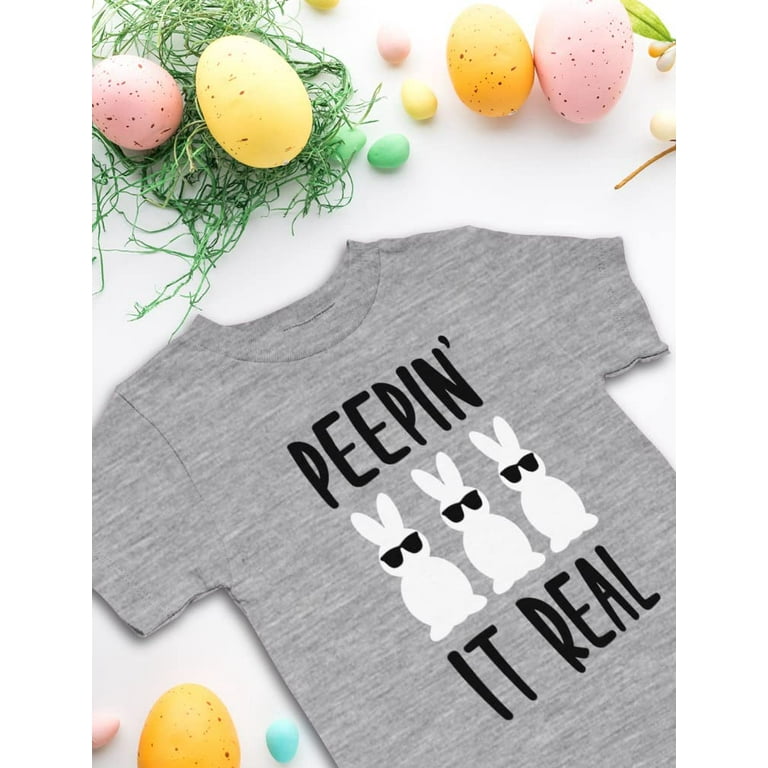 Peepin' It Real Funny Easter T-Shirt Peepin' It Real Funny Easter T-Shirt