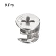 thumbnail image 3 of Unique Bargains Cam Lock Nut for Furniture, 8 Pack 14.6x11.6mm Joint Connector Locking Nuts, 3 of 5
