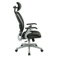 thumbnail image 2 of Office Star Space Seating Executive Bonded Leather Office Chair in Black, 2 of 4