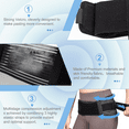 thumbnail image 5 of Sacroiliac SI Joint Hip Belt for Sciatica, Lower Back, Leg & Pelvic Pain Relief - Adjustable Sacroiliac Belt Support Brace for Women and Men (Black), 5 of 9
