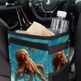 thumbnail image 6 of Octopus Foldable Car Trash Bin with Lid, Leak-proof Mini Trash Can, Hanging Storage Bag - Car Garbage Can for Auto, Vehicle, Office, Home, 6 of 6