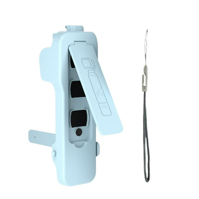 Housse de Protection pour dji OSMO Pocket 3, Housse à Rabat avec Bande Élastique et Poche
